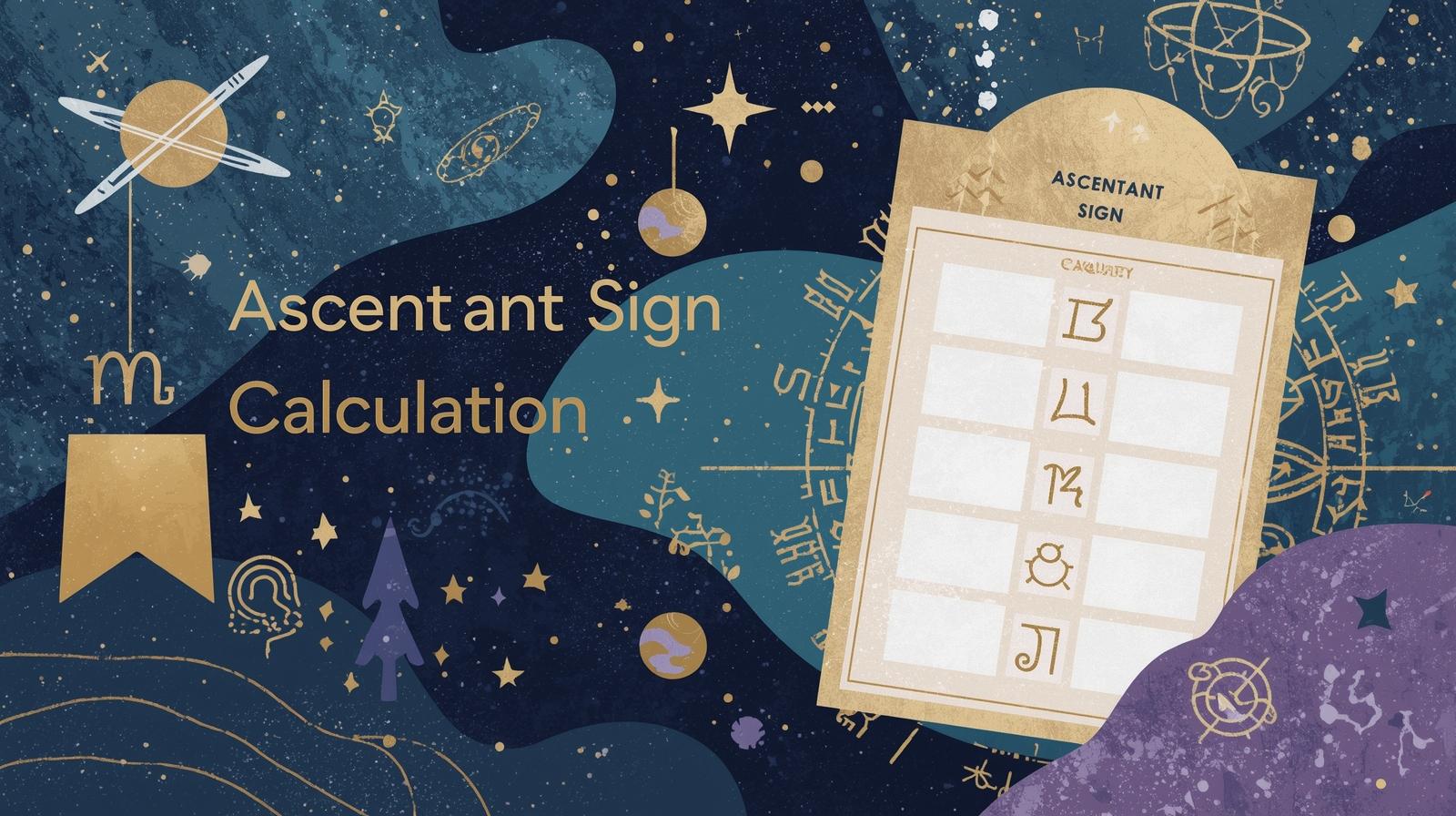 Yükselen burç hesaplama